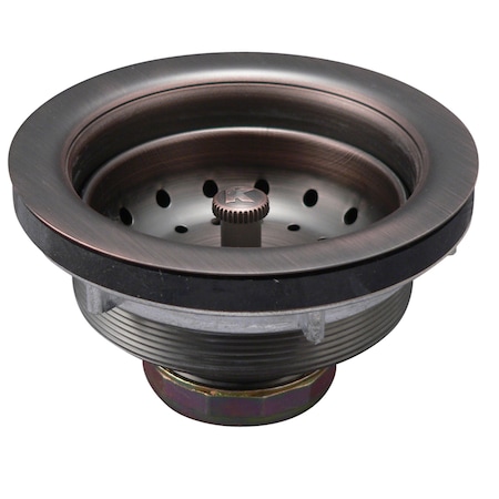 Plumb Pak Keeney 3-1/2 in. Bronze Stainless Steel Sink Strainer K5435VB